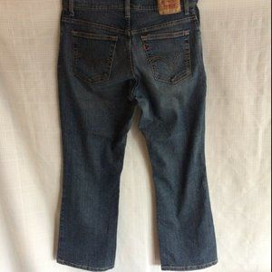 Levi's 550 Jeans Women's Size 12 S Relaxed Boot Cut 98% Cotton 2% Spandex